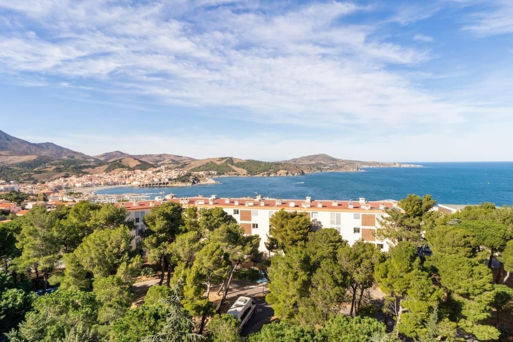 Appartement 4 Personnes, Vue Mer Exceptionnelle Banyuls-sur-Mer Luaran gambar